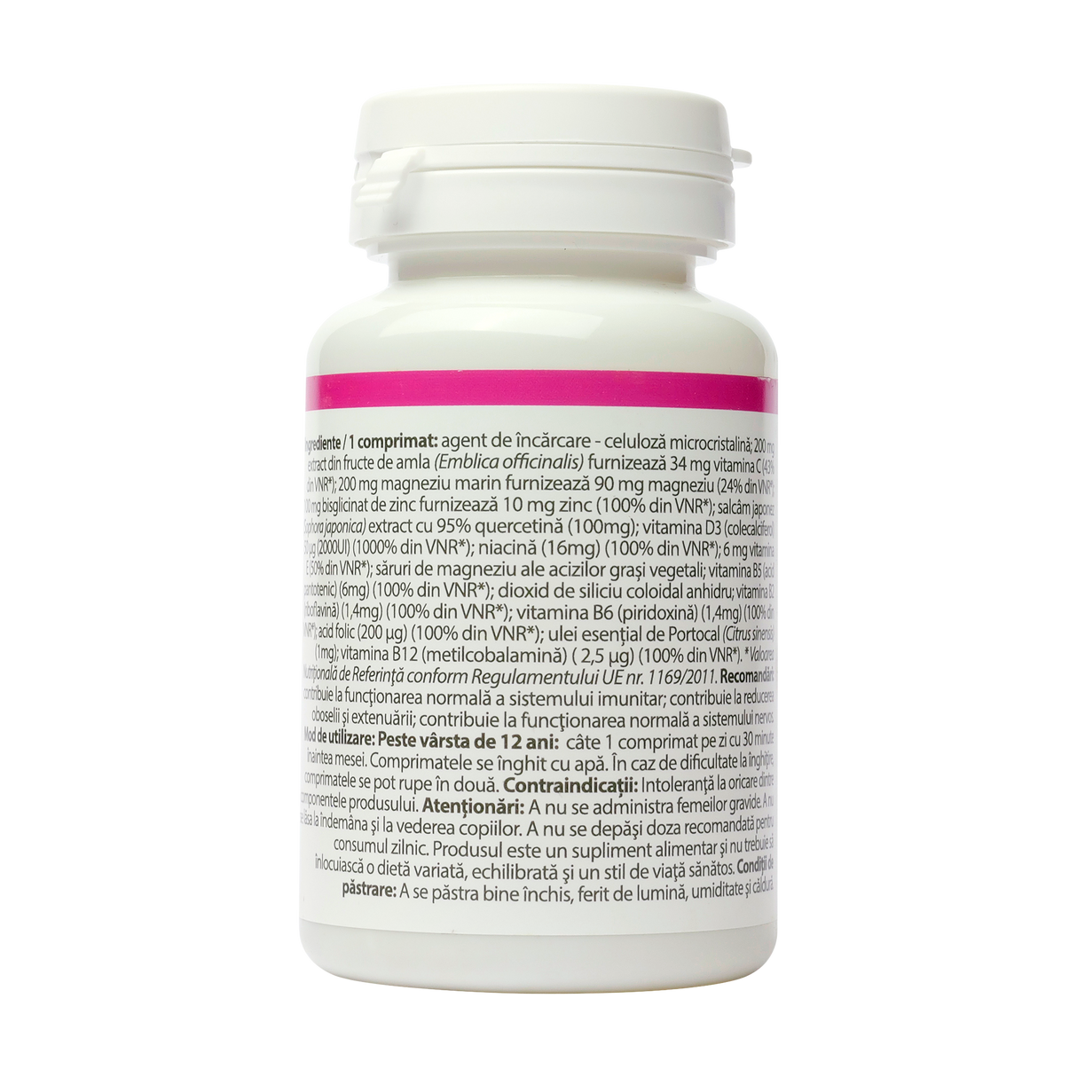 Multivitamin complex cu acid folic 30 comprimate