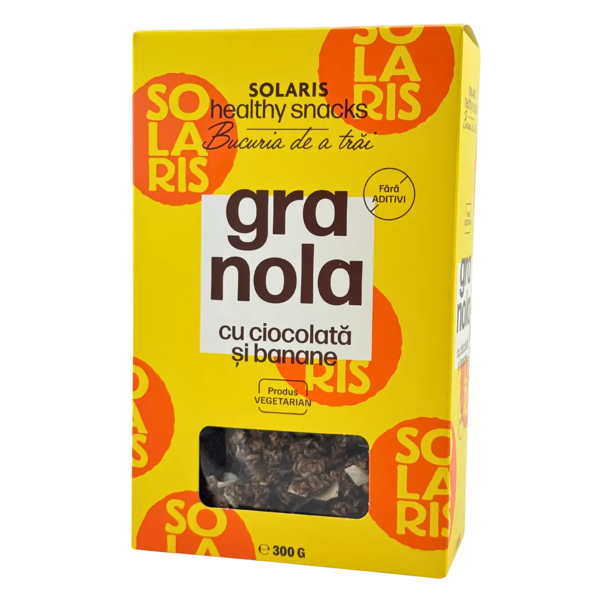 Granola cu ciocolata si banane 300 g
