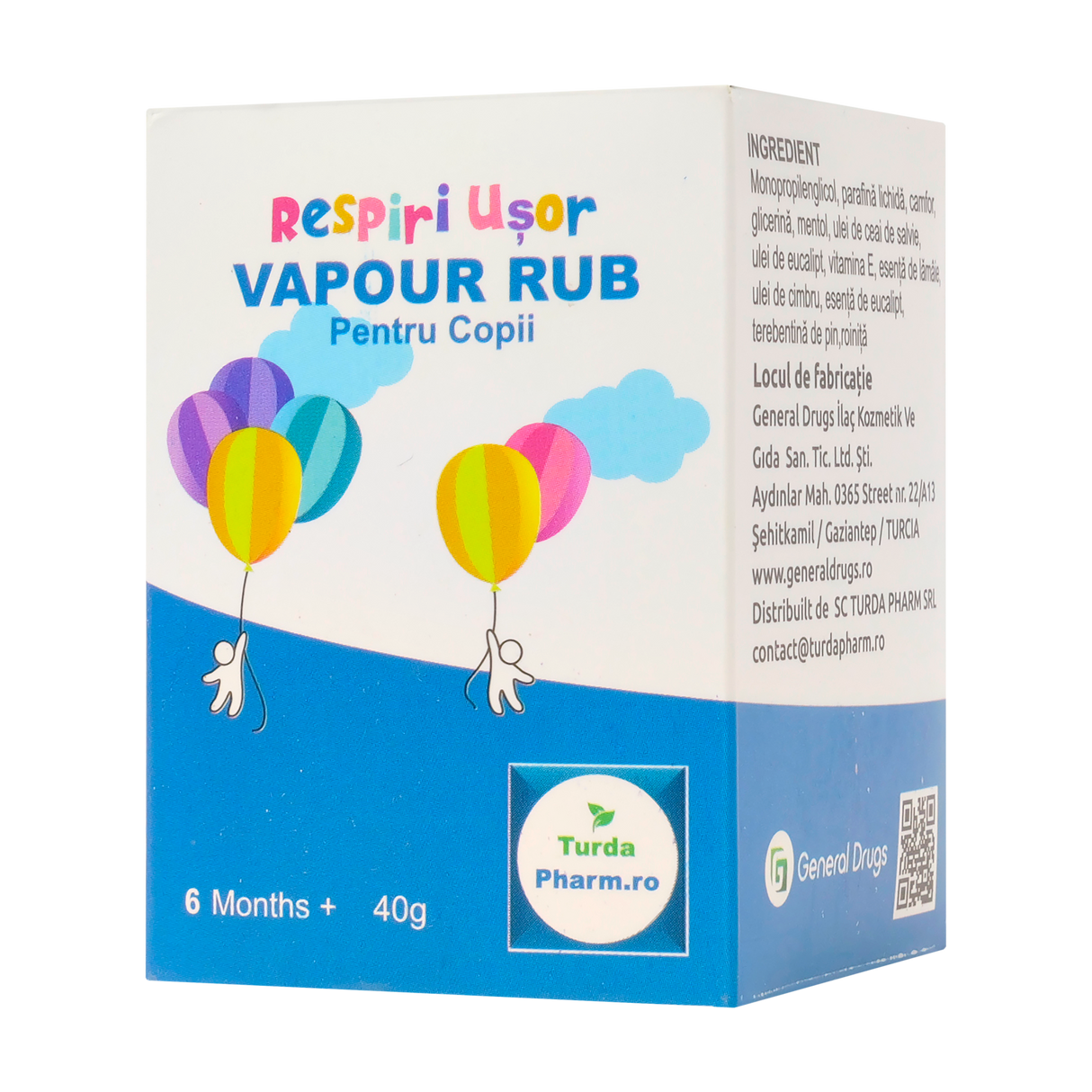 Vapour rub Respiri usor 40 g
