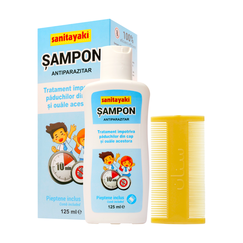 Sampon antiparazitar sanitayaki 125 ml