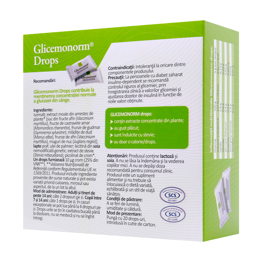 Glicemonorm drops 100 g