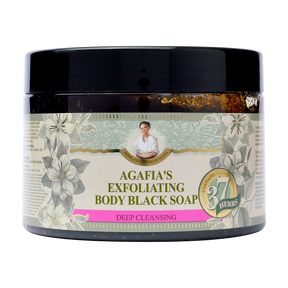 Sapun negu exfoliant pentru corp Bunica Agafia 300 ml