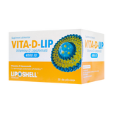Vitamina D 4000 UI Lipozomala 30 plicuri