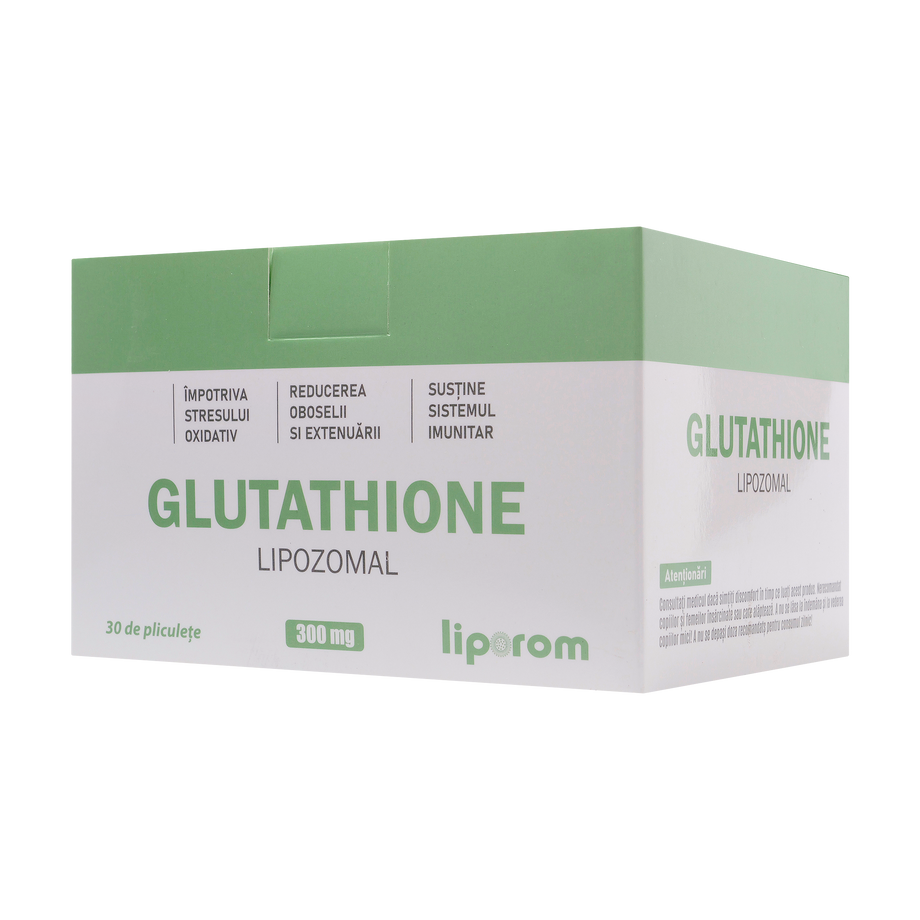 Glutathione lipozomal Liporom 300mg 30 plicuri