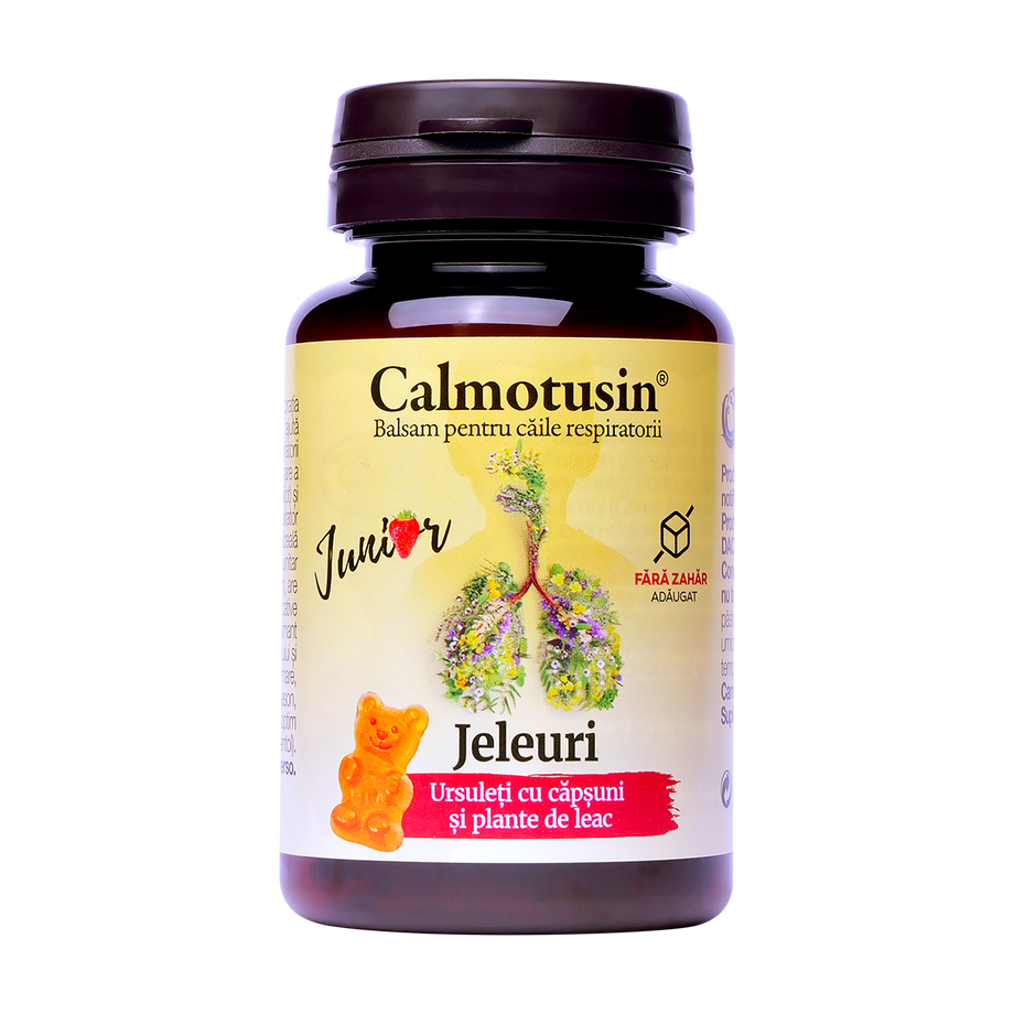Calmotusin junior ursuleti cu capsuni 20 jeleuri