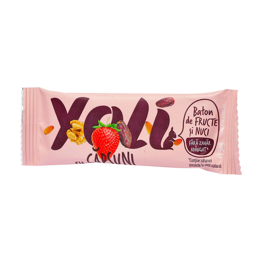 Baton de Fructe "yoli" cu Capsuni 30 g