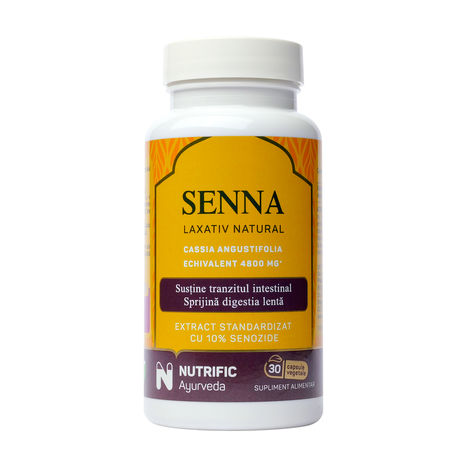 Senna laxativ natural 30 capsule vegetale