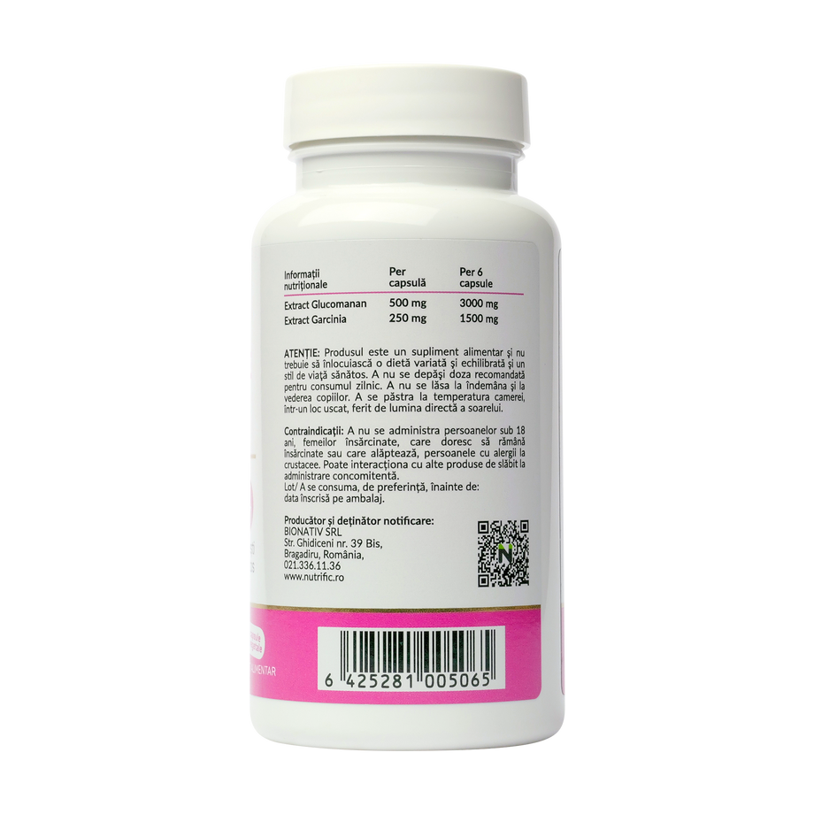 Reducerea senzatiei de foame 60 capsule vegetale