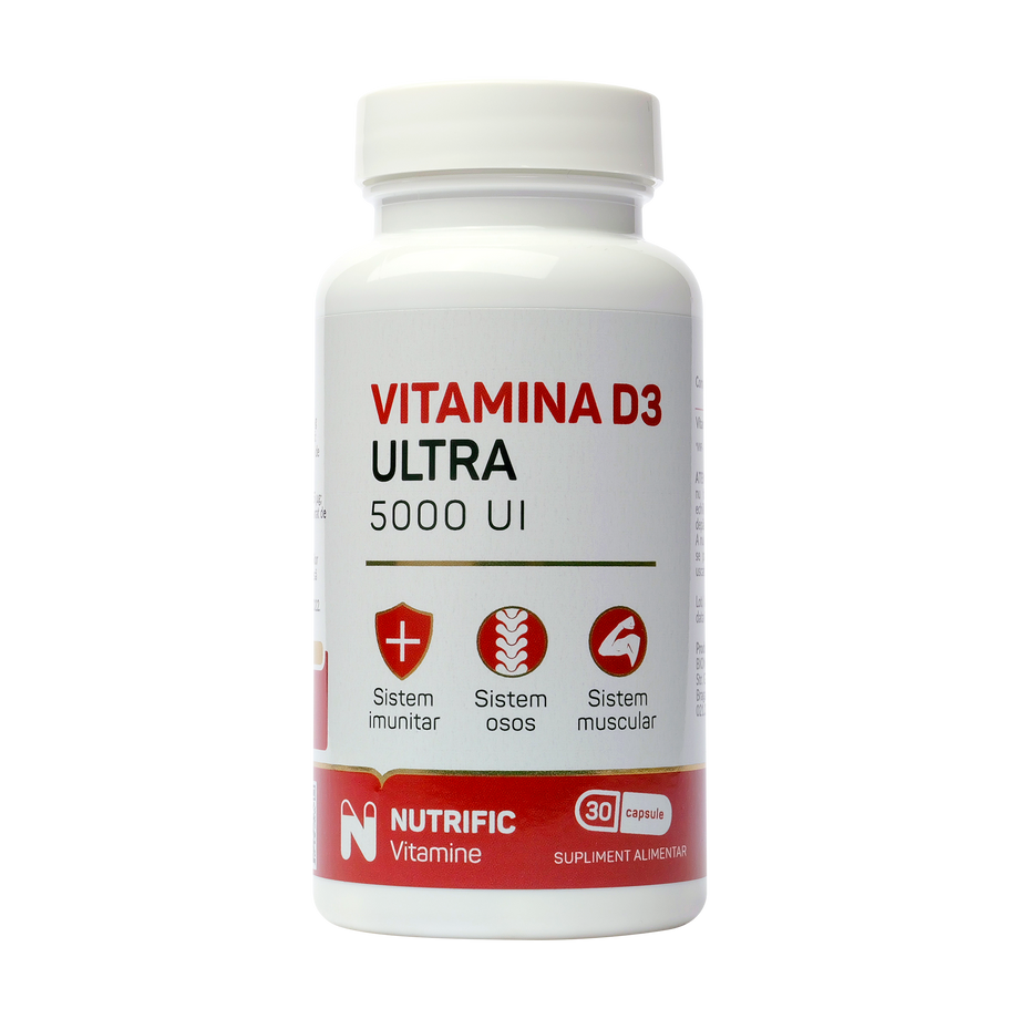 Vitamina D3 ultra 5000iu 30 capsule