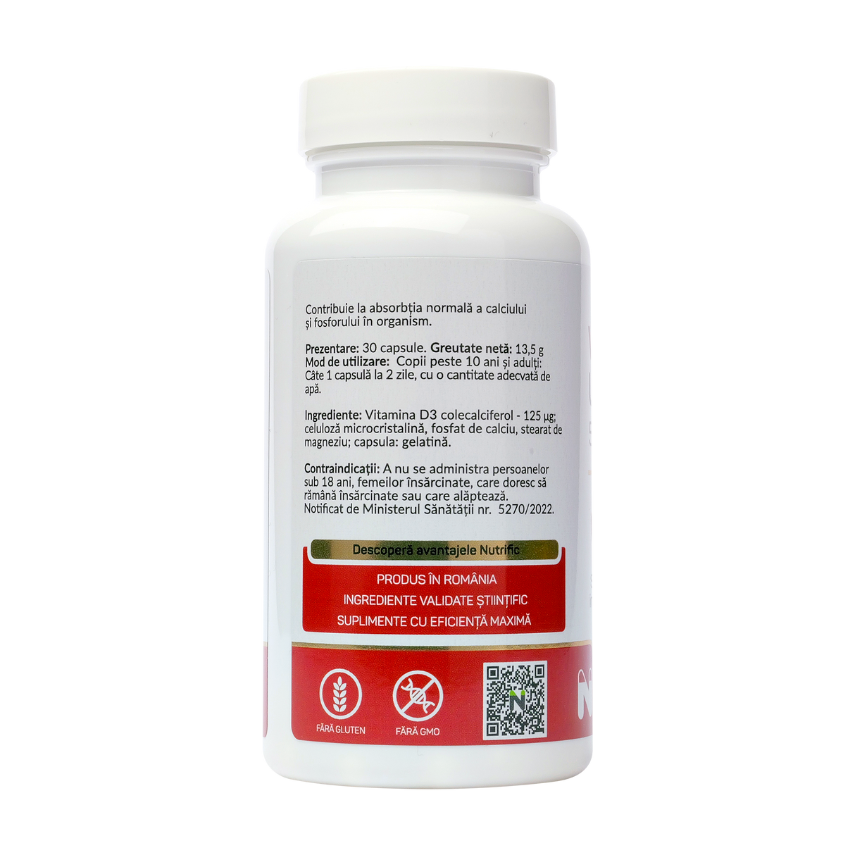 Vitamina D3 ultra 5000iu 30 capsule