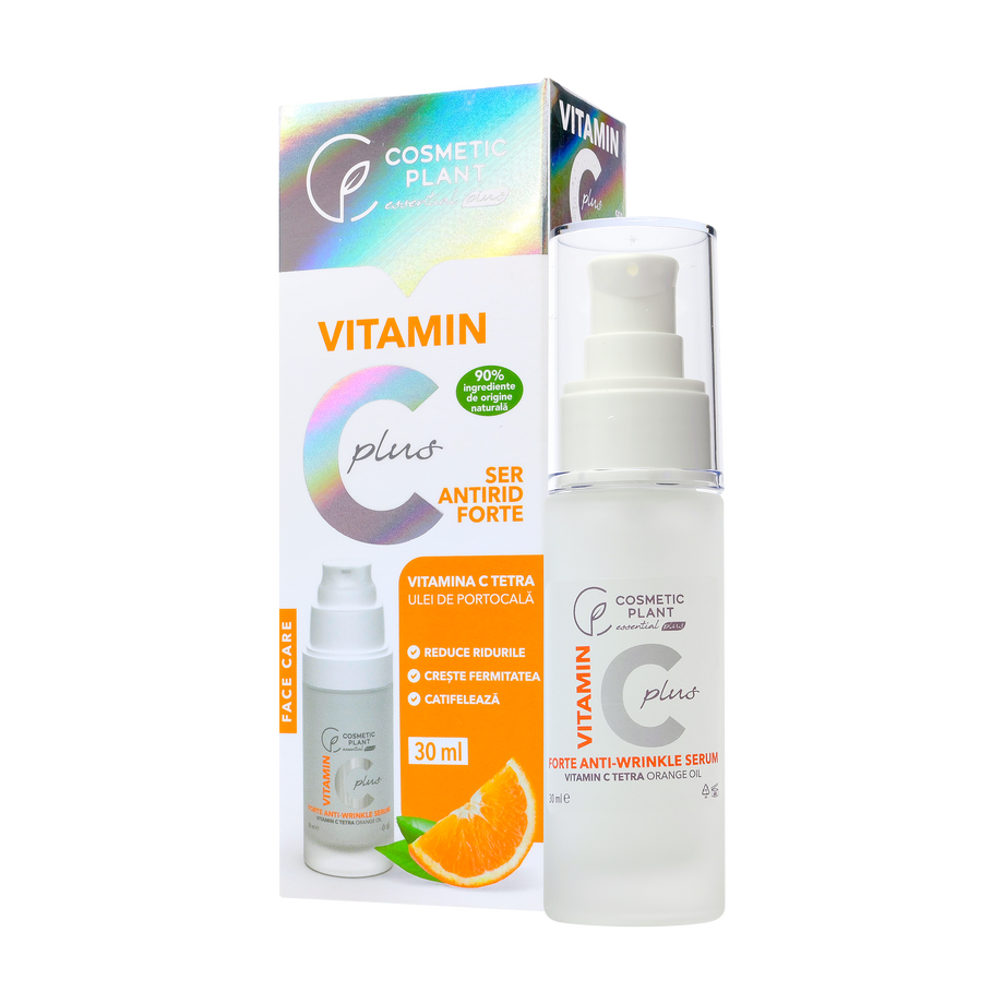 Ser antirid forte vitamin C plus cu pompita 30 ml