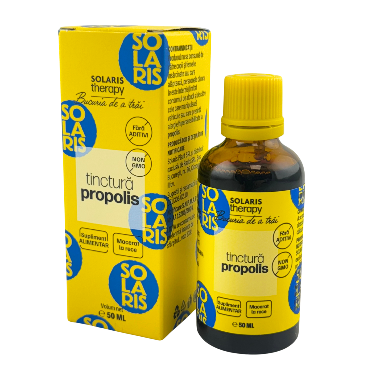 Tinctura de propolis - Antibiotic natural 50 ml