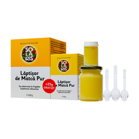 Pachet Laptisor de matca pur 100 g + 25 g CADOU