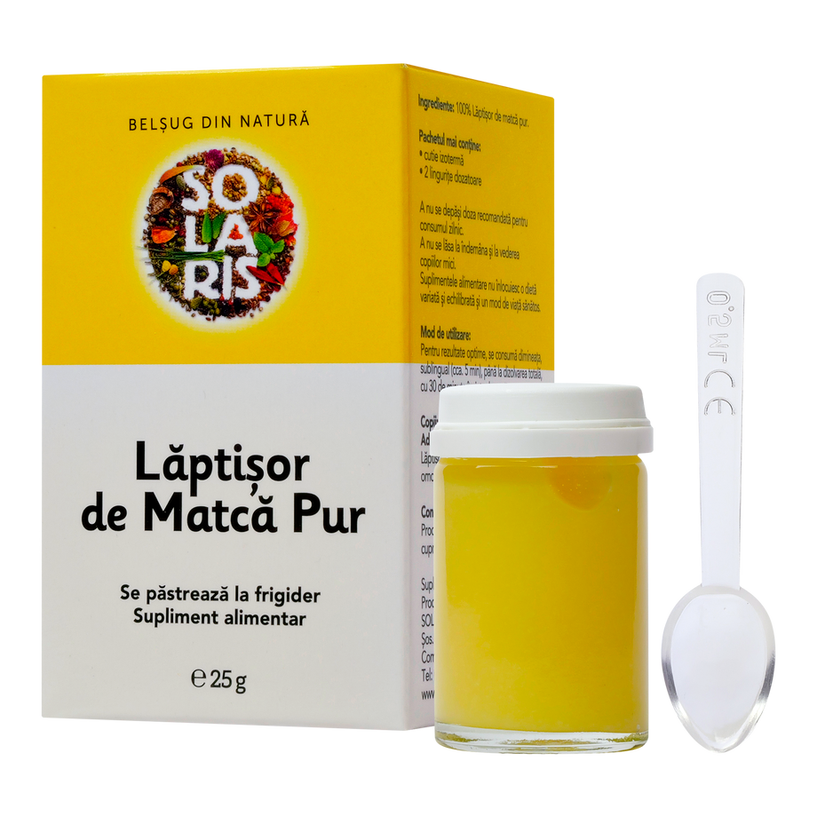 Laptisor de matca pur 25 g Solaris