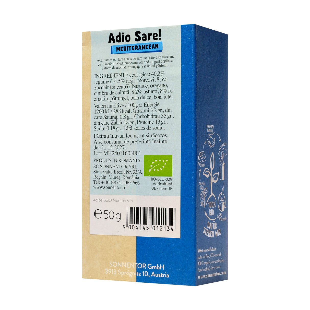Amestec adio sare! Mediteraneean 50 g