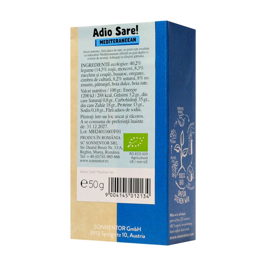 Amestec adio sare! Mediteraneean 50 g