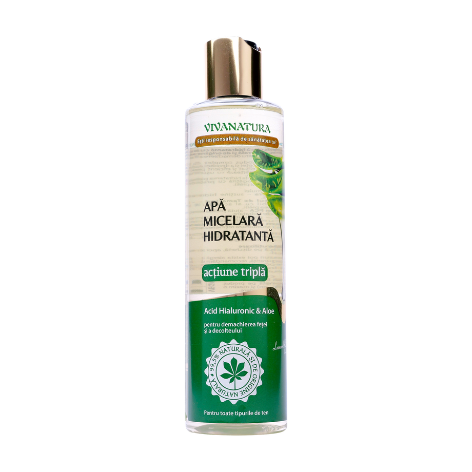 Apa micelara hidratanta acid hialuronic & aloe vera 250 ml