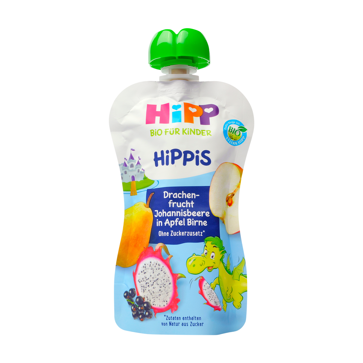 Piure de fructe Hippis fructul dragonului-coacaze nege-mar-para 100 g