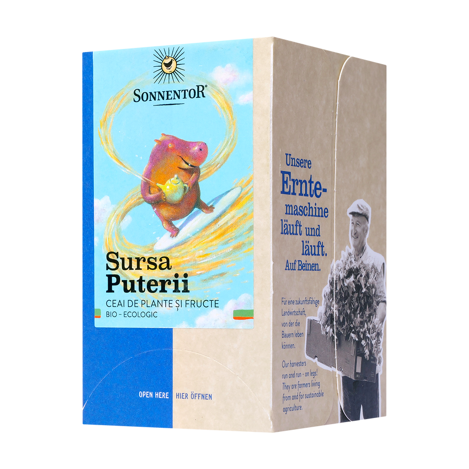 Ceai amestec sursa puterii 18 plicuri