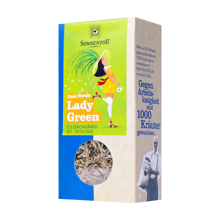 Ceai verde lady green (cu lemongrass) 90 g