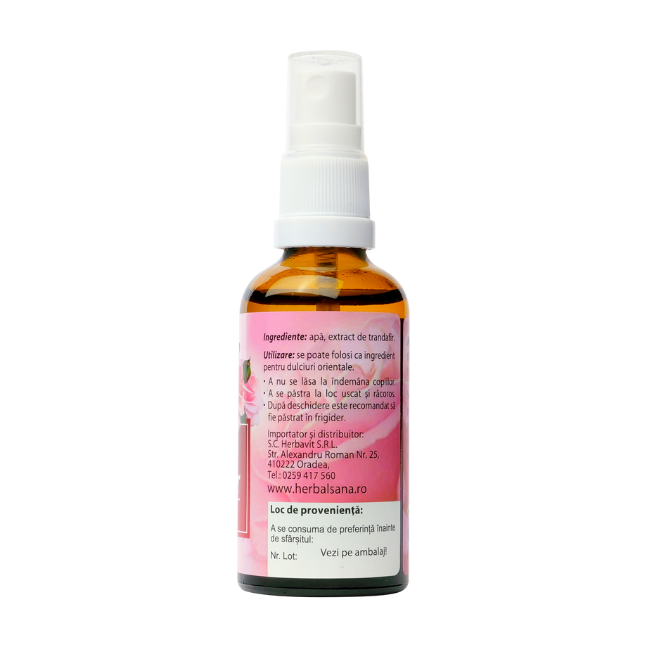 Apa de trandafir spray 50 ml