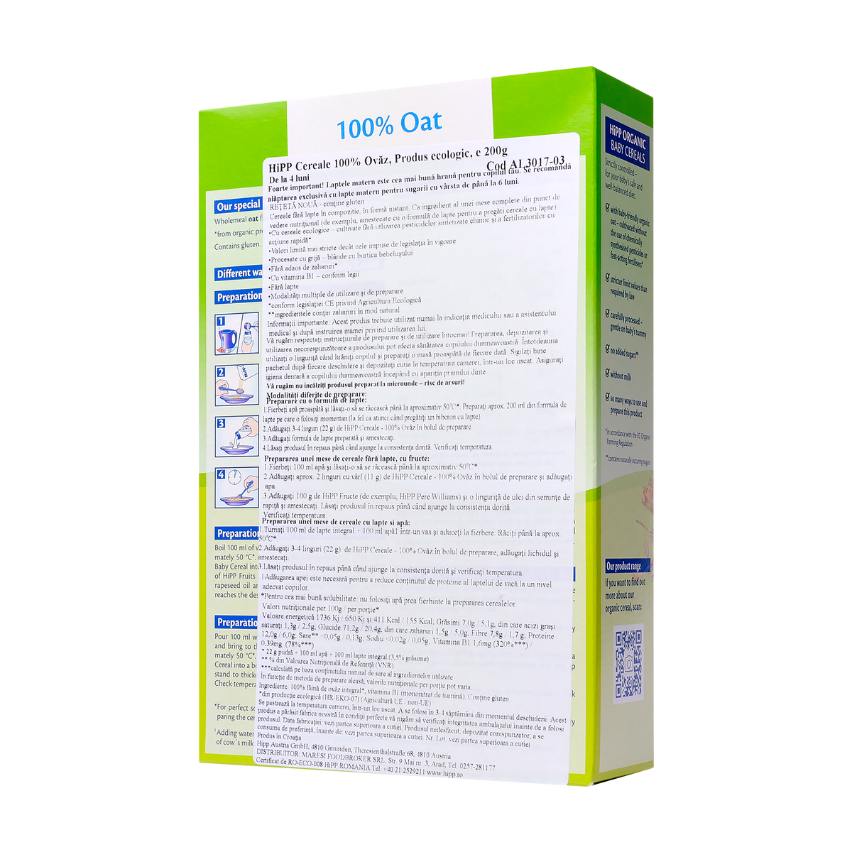 Cereale ovaz 200 g