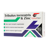 Tribulus terrestris si zinc 40 capsule