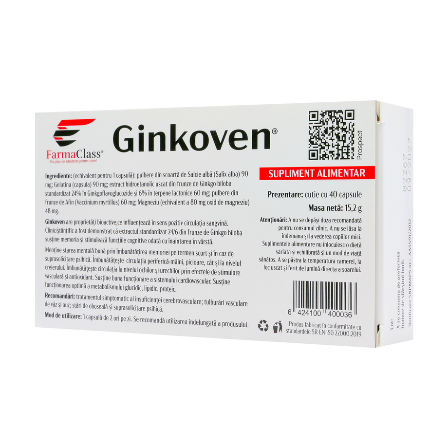 Ginkoven 40 capsule