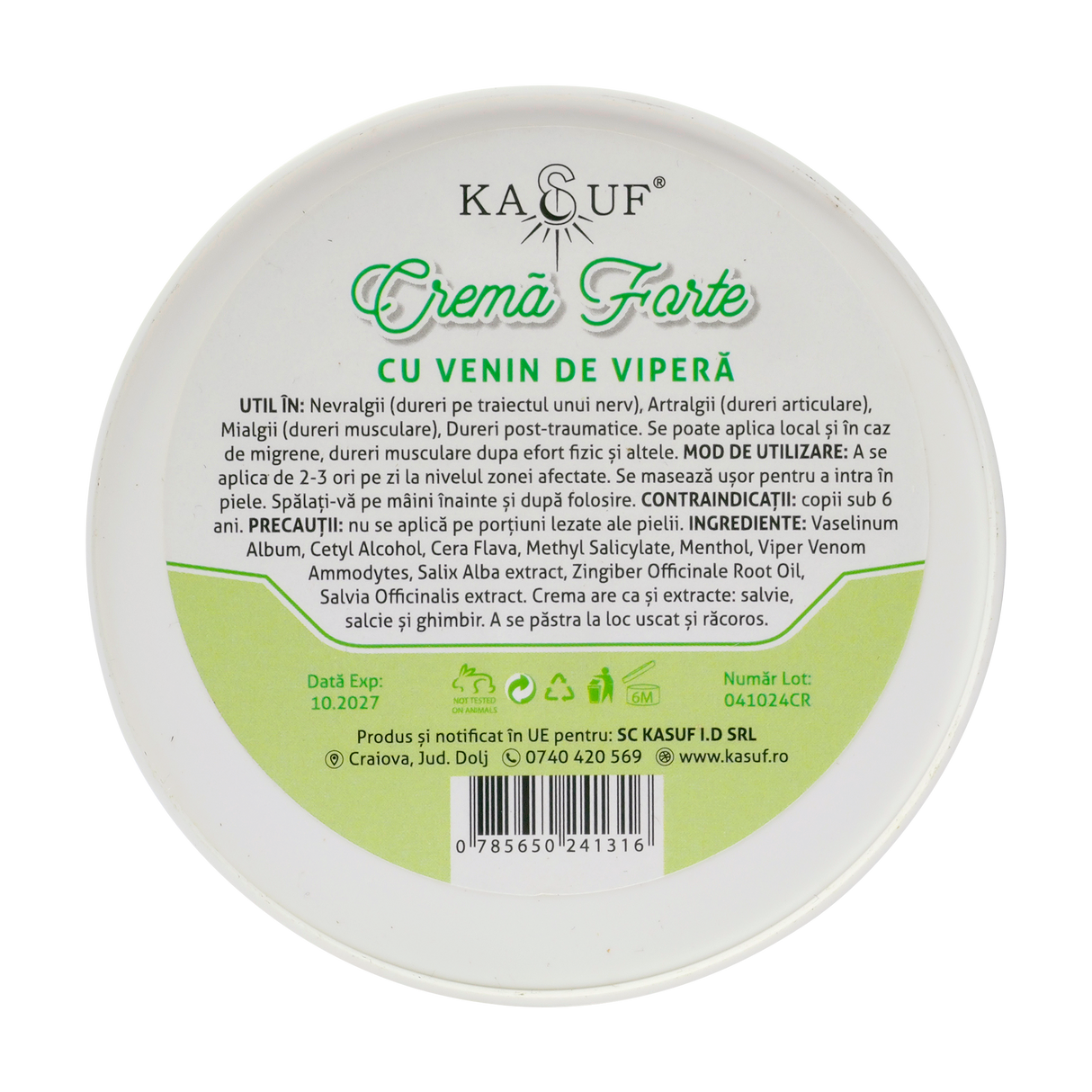 Crema forte cu venin de vipera 100 ml