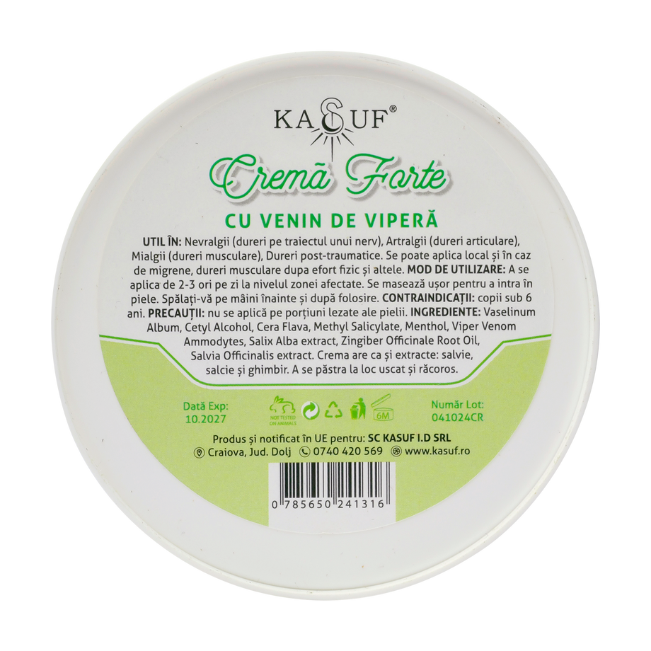 Crema forte cu venin de vipera 100 ml
