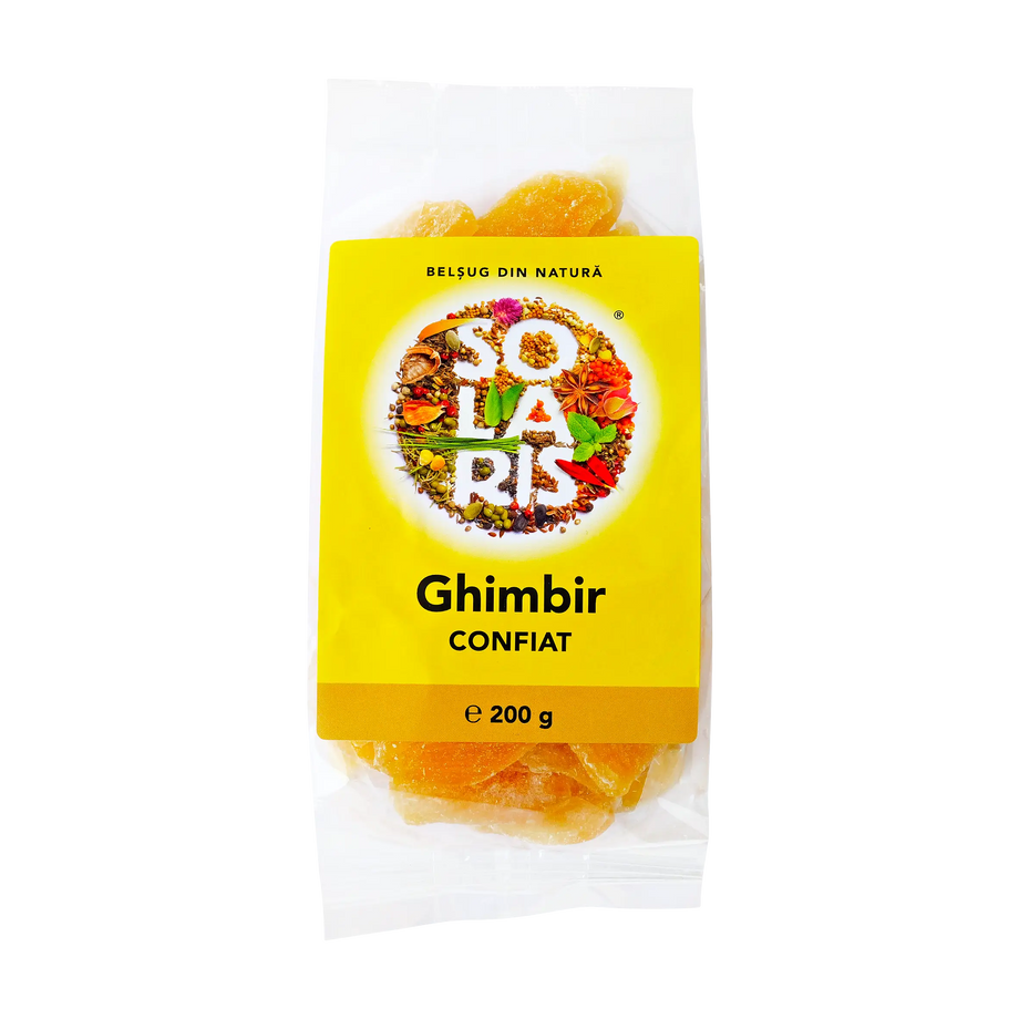 Ghimbir confiat 200 g