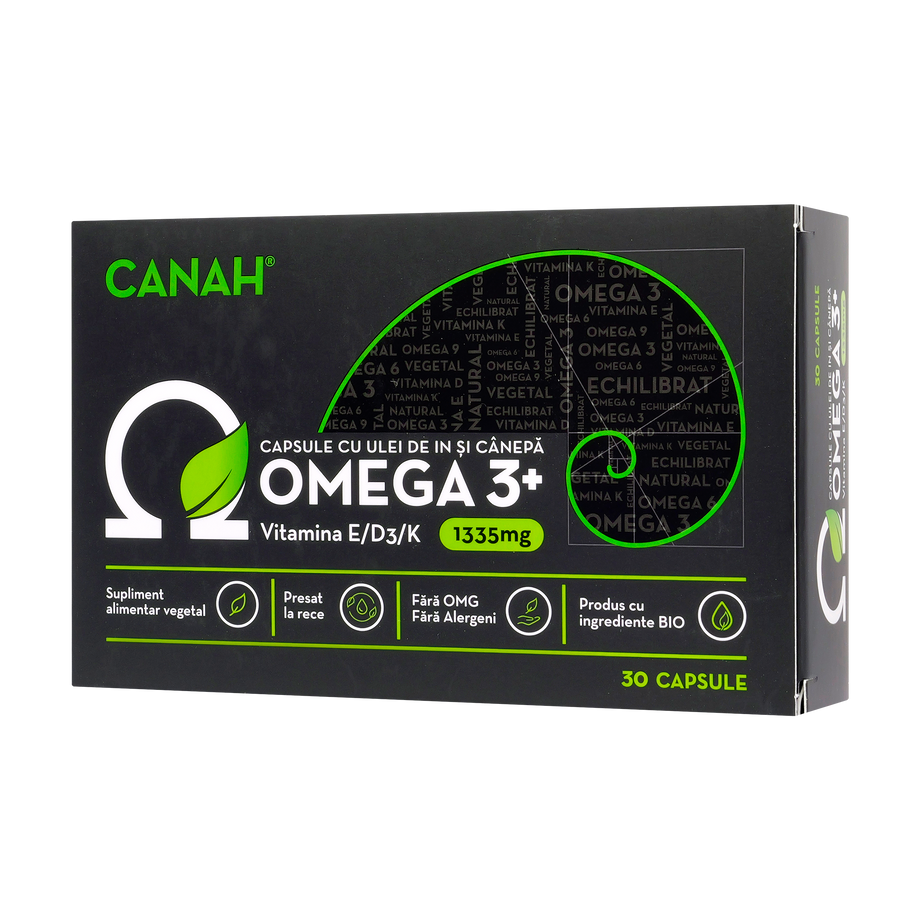 Omega 3 + 30cps Canah international 30 capsule