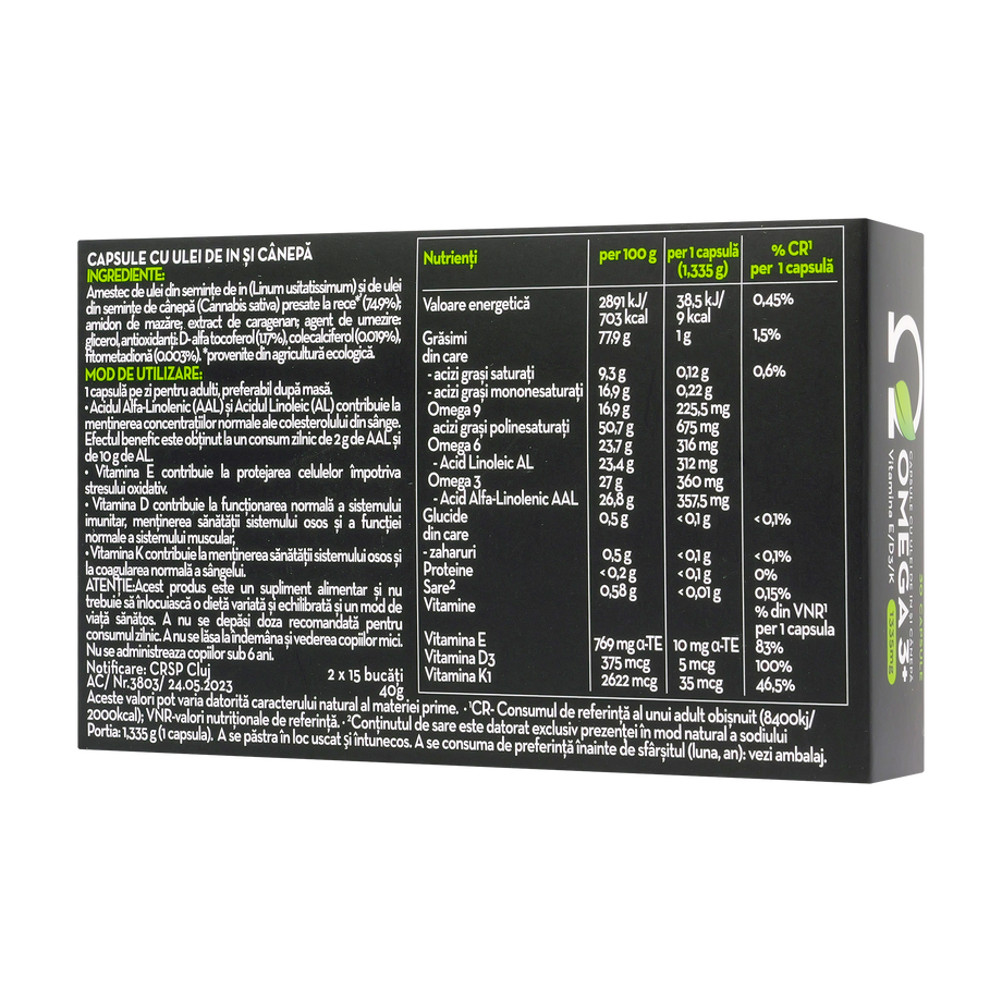Omega 3 + 30cps Canah international 30 capsule