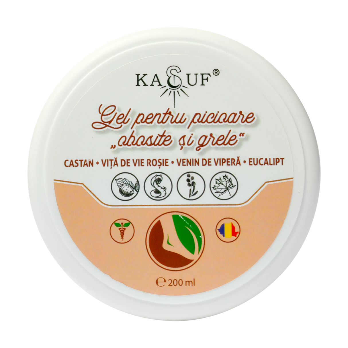 Gel pentru picioare obosite si gele 200 g