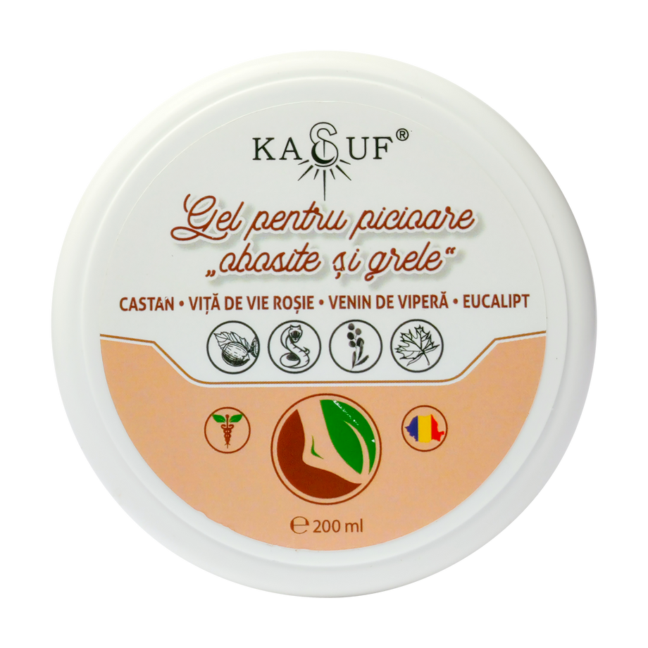 Gel pentru picioare obosite si gele 200 g