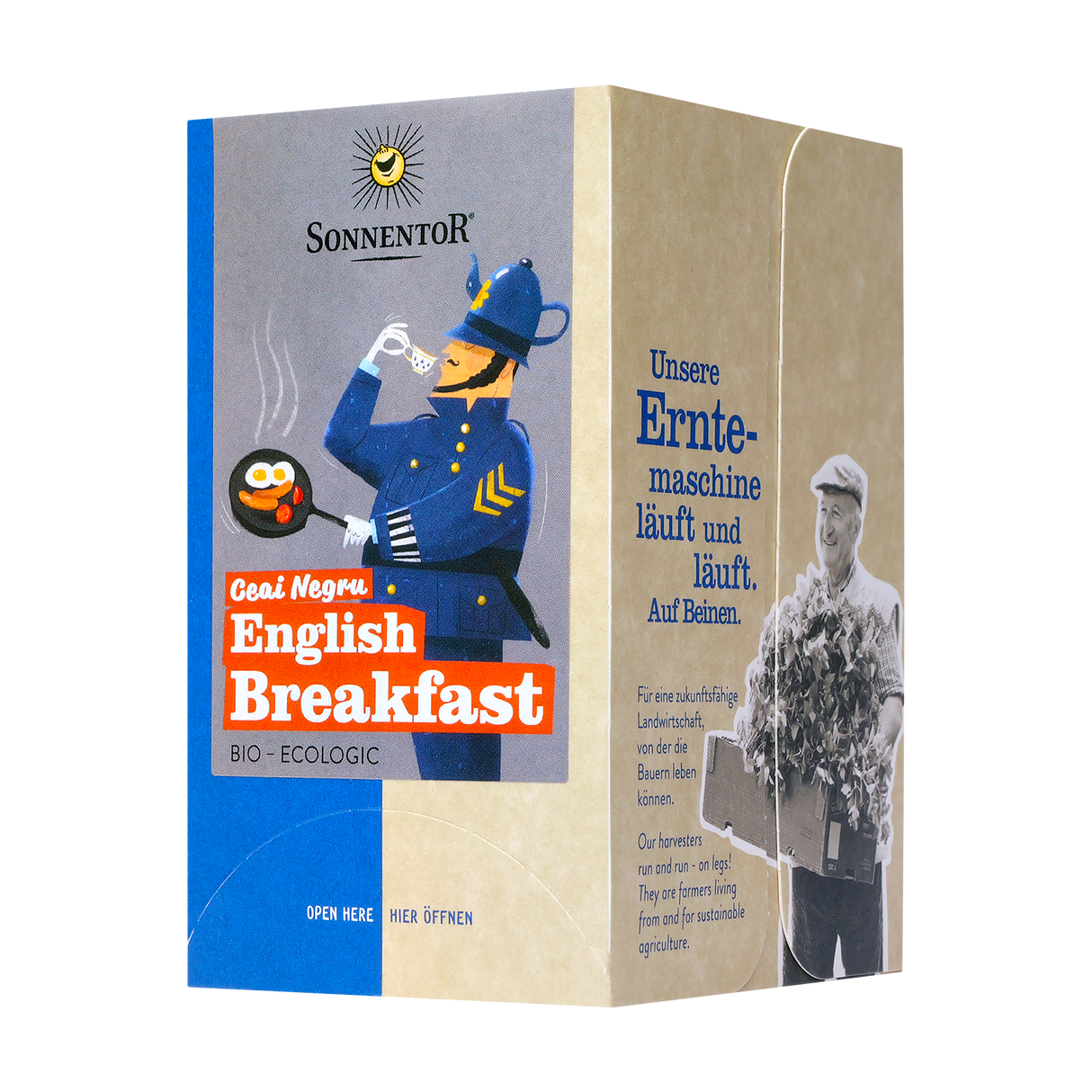 Ceai negru english breakfast 18 plicuri