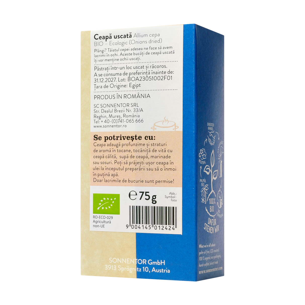 Ceapa uscata 75 g