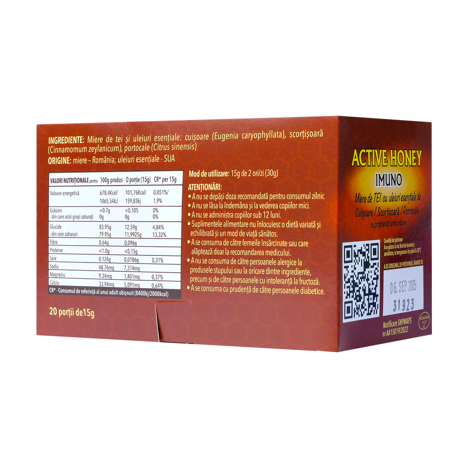 Active Honey Imuno 15 g x 20 buc