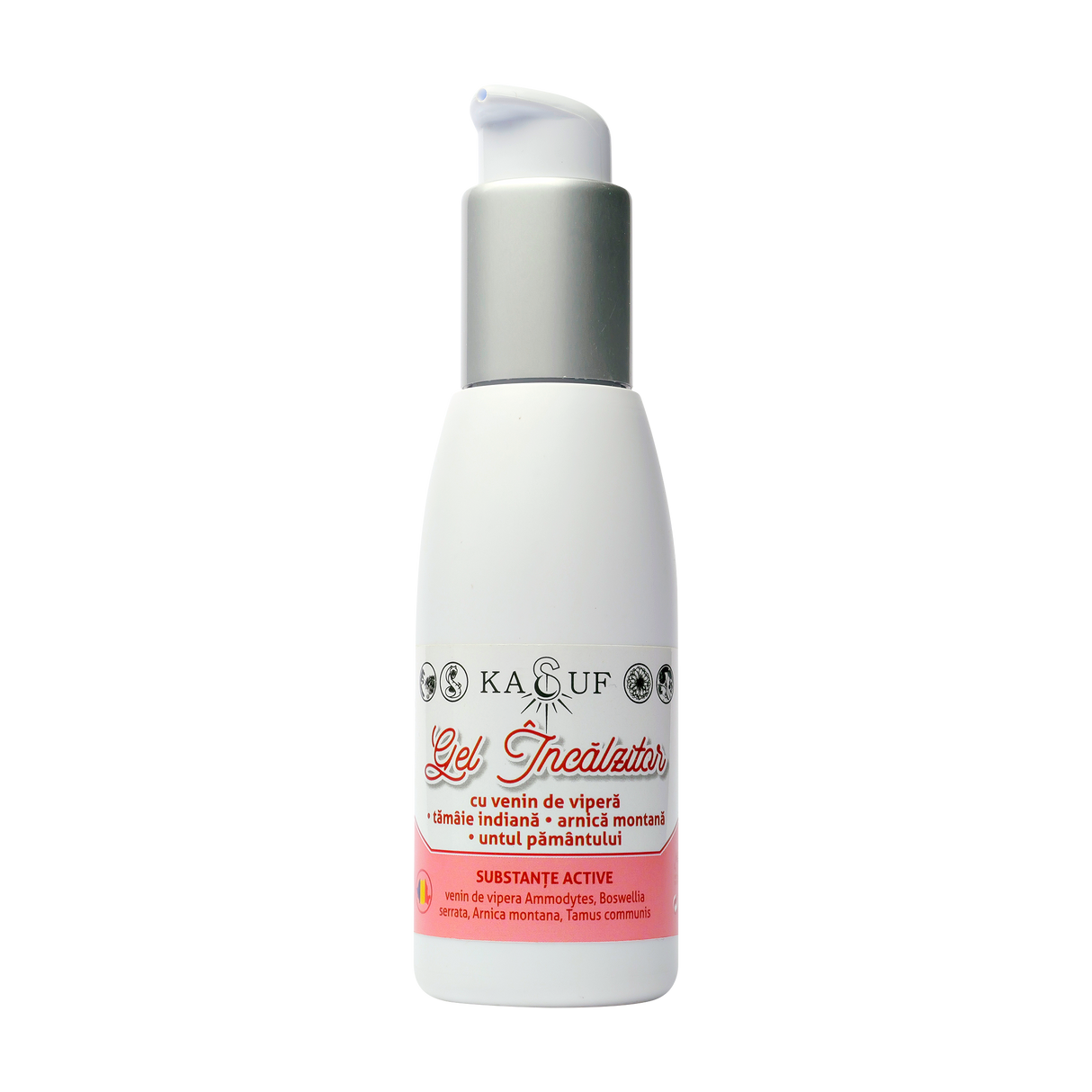 Gel incalzitor cu venin de vipera 100 ml