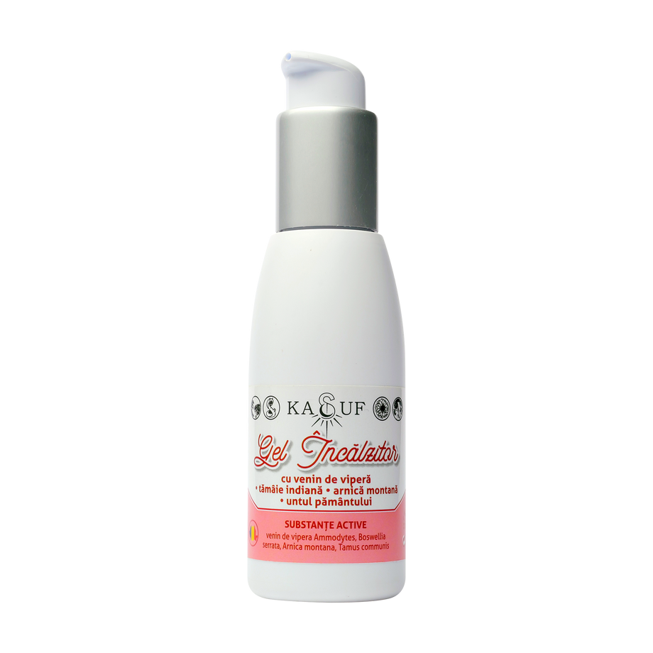 Gel incalzitor cu venin de vipera 100 ml