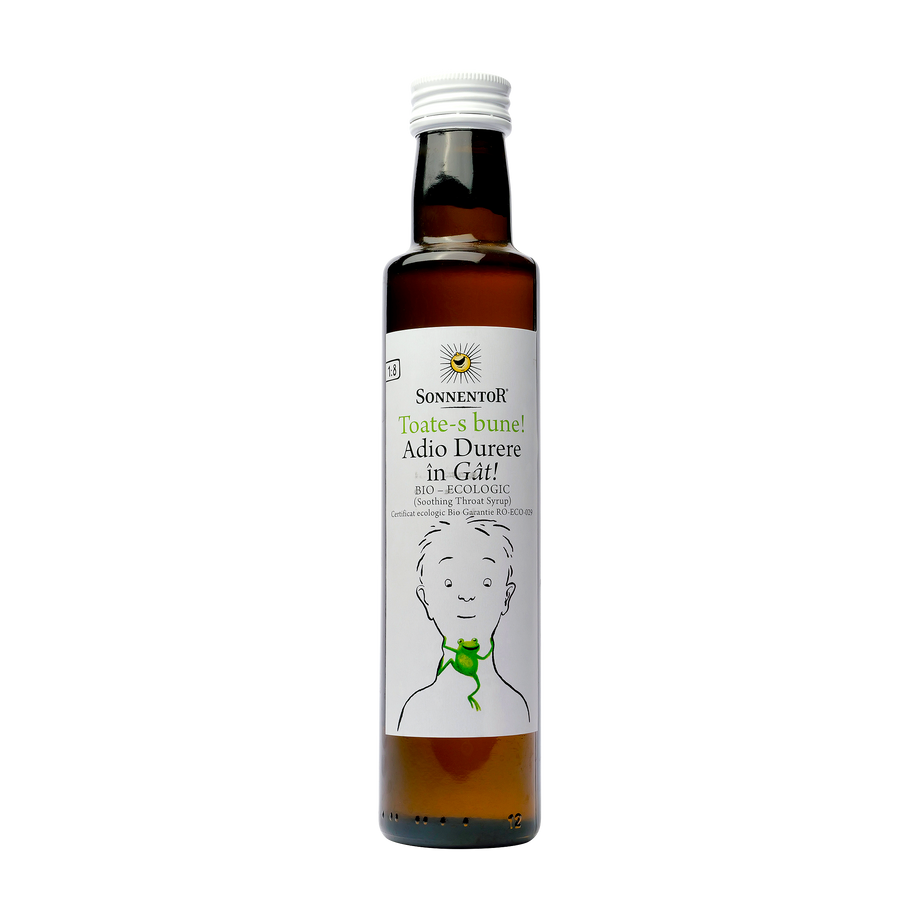 Sirop "toate-s bune!" - adio durere in gat! 250 ml