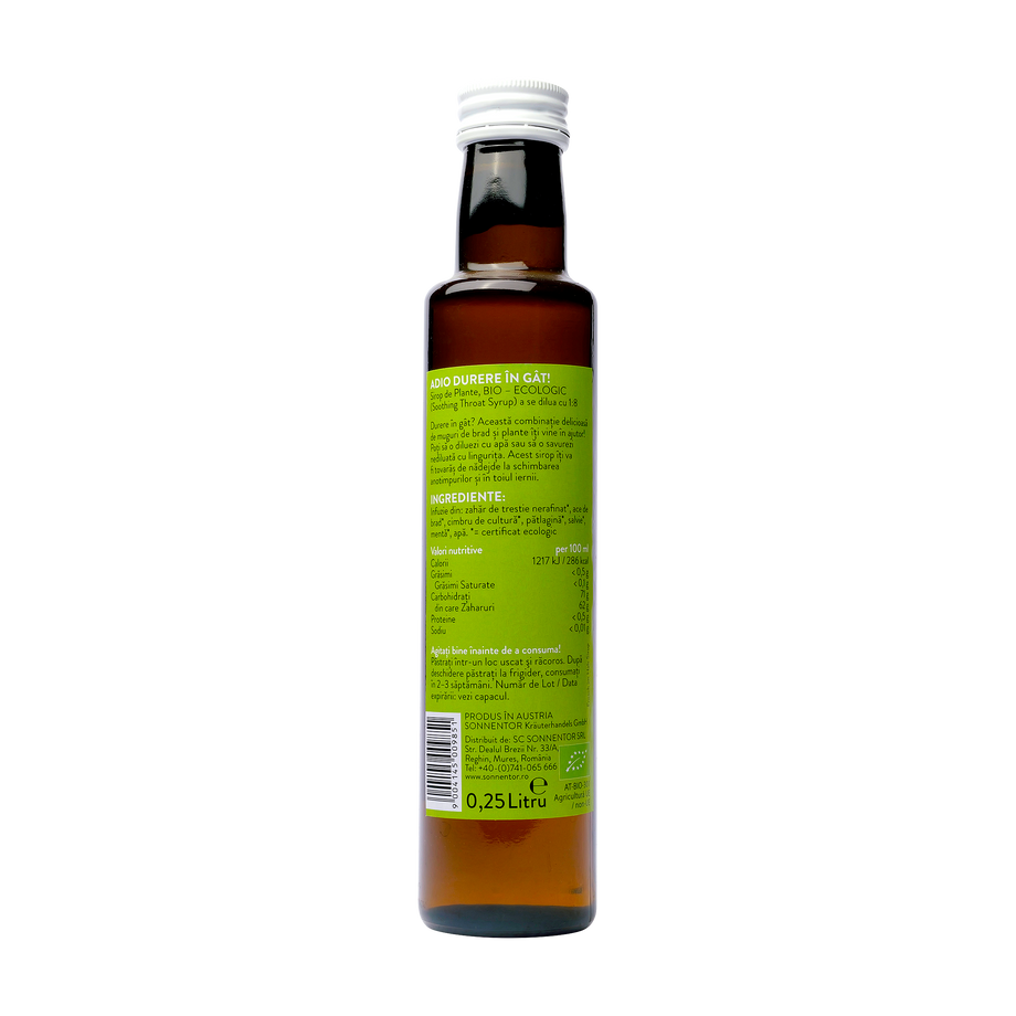 Sirop "toate-s bune!" - adio durere in gat! 250 ml