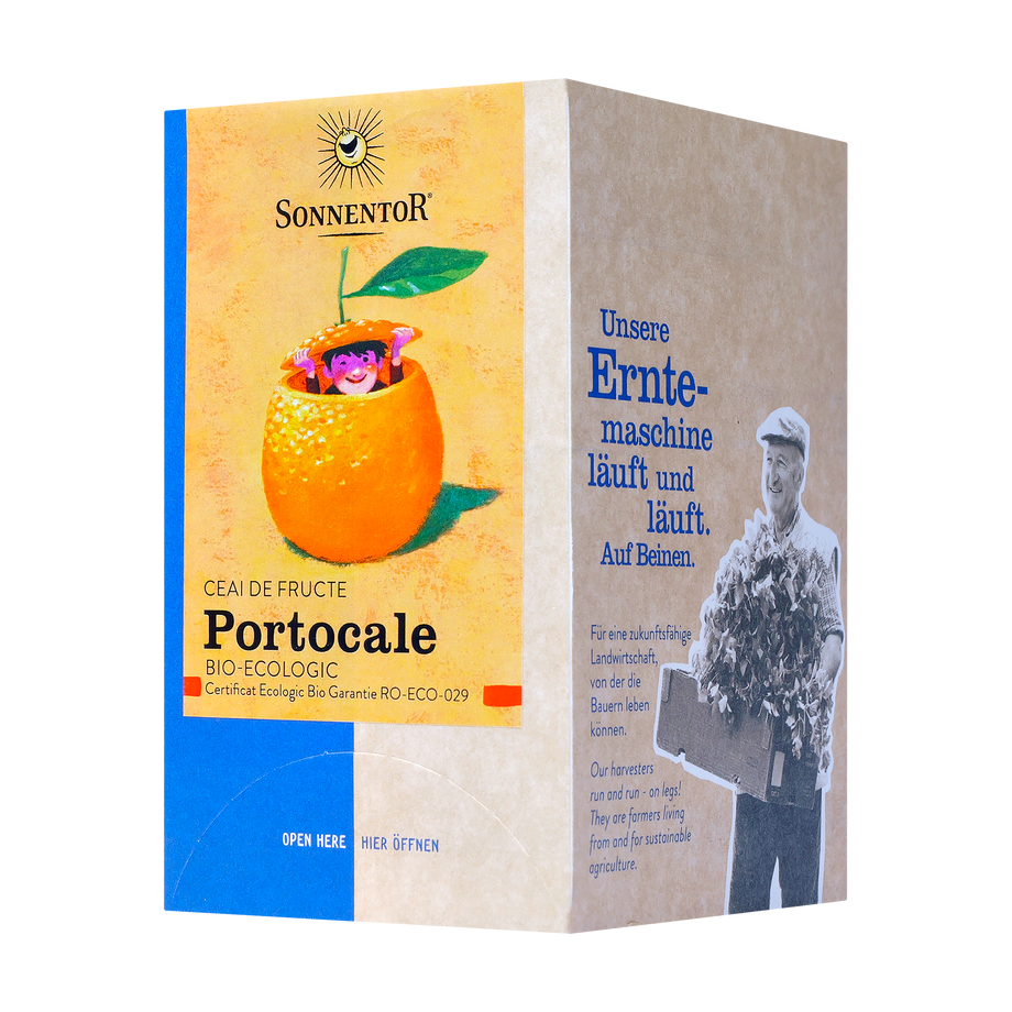 Ceai fructe portocale 18 plicuri