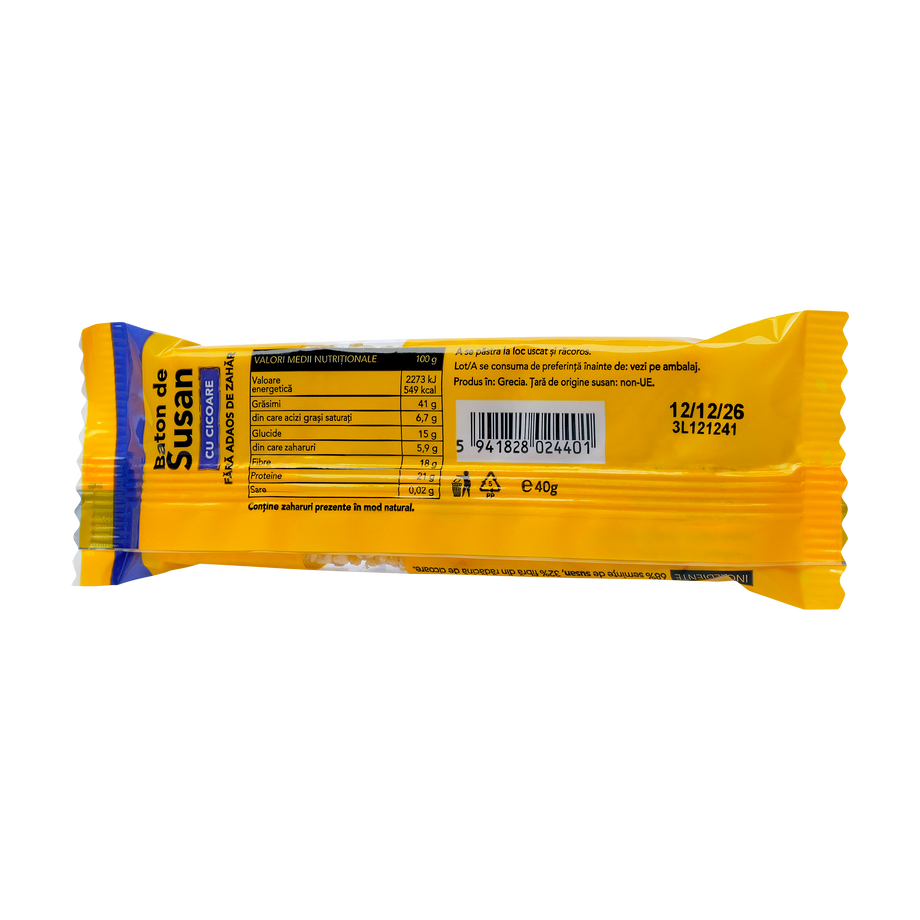 Baton de susan cu cicoare 40 g