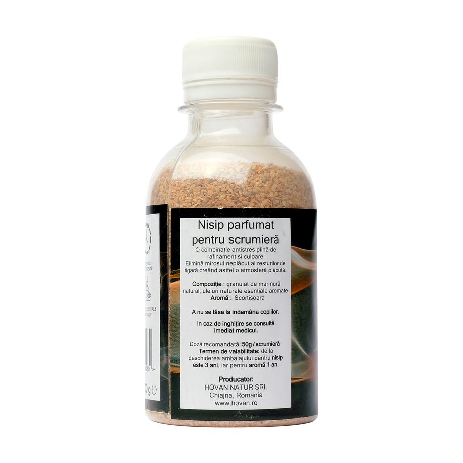 Nisip parfumat pentru scrumiera scortisoara 200 g