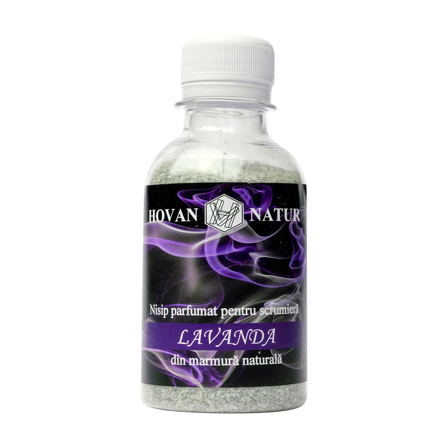 Nisip parfumat pentru scrumiera lavanda 200 g