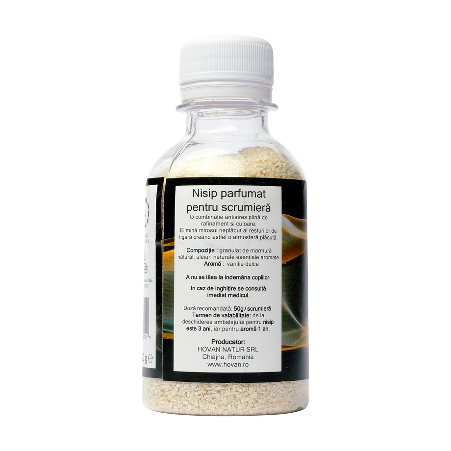 Nisip parfumat pentru scrumiera vanilie 200 g
