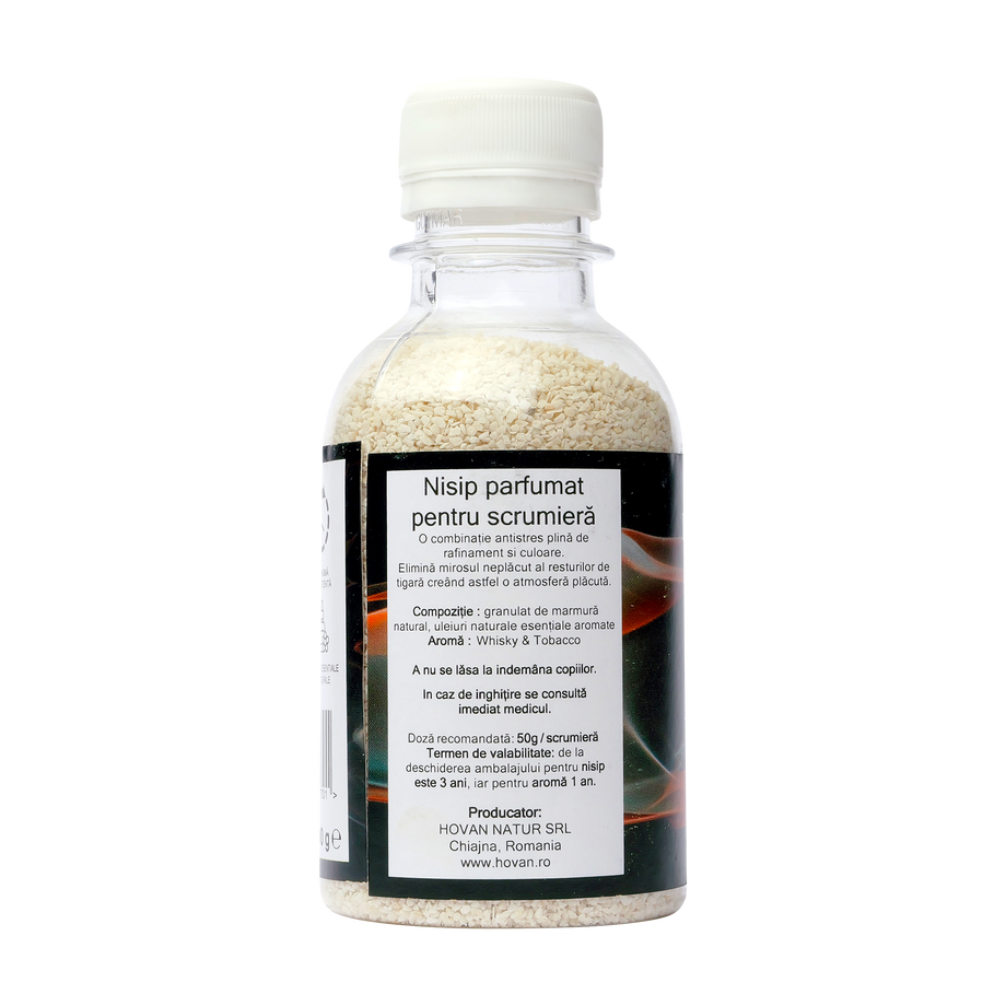 Nisip parfumat pentru scrumiera whisky l'tobacco 200 g