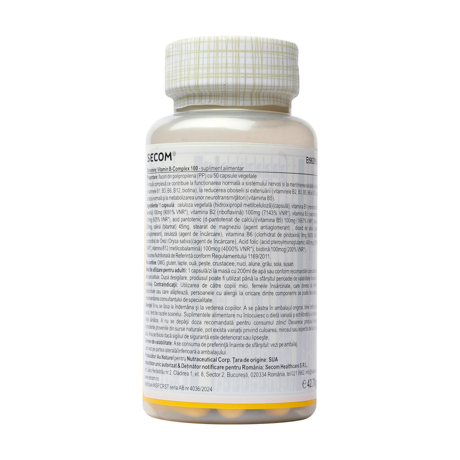 Vitamin B-complex 100 50 capsule