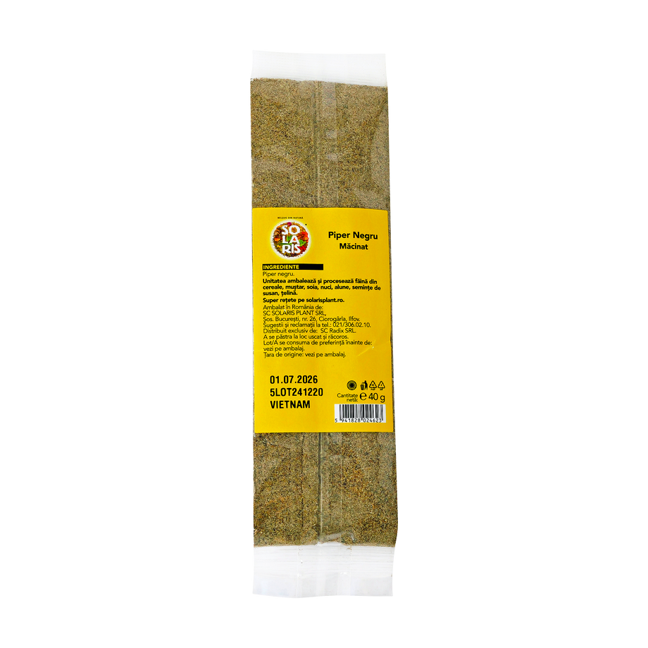 Piper negru macinat 40 g